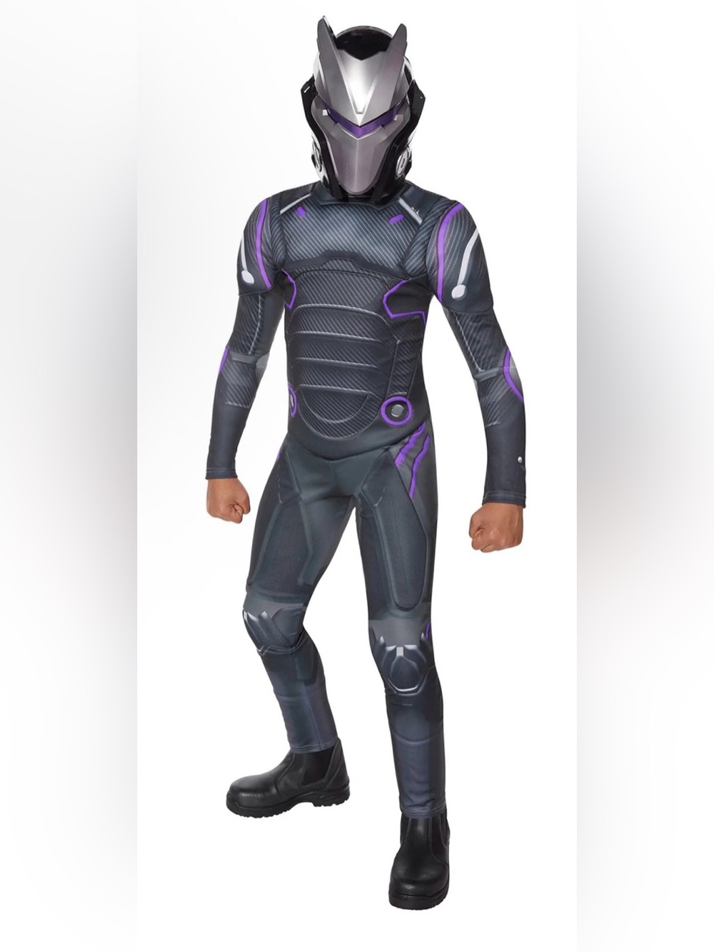 Fortnite Fade Costume Boys Youth Large 10-12 NWT InSpirit Designs